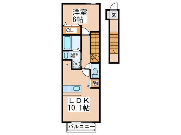 クラ－ルコ－トの物件間取画像